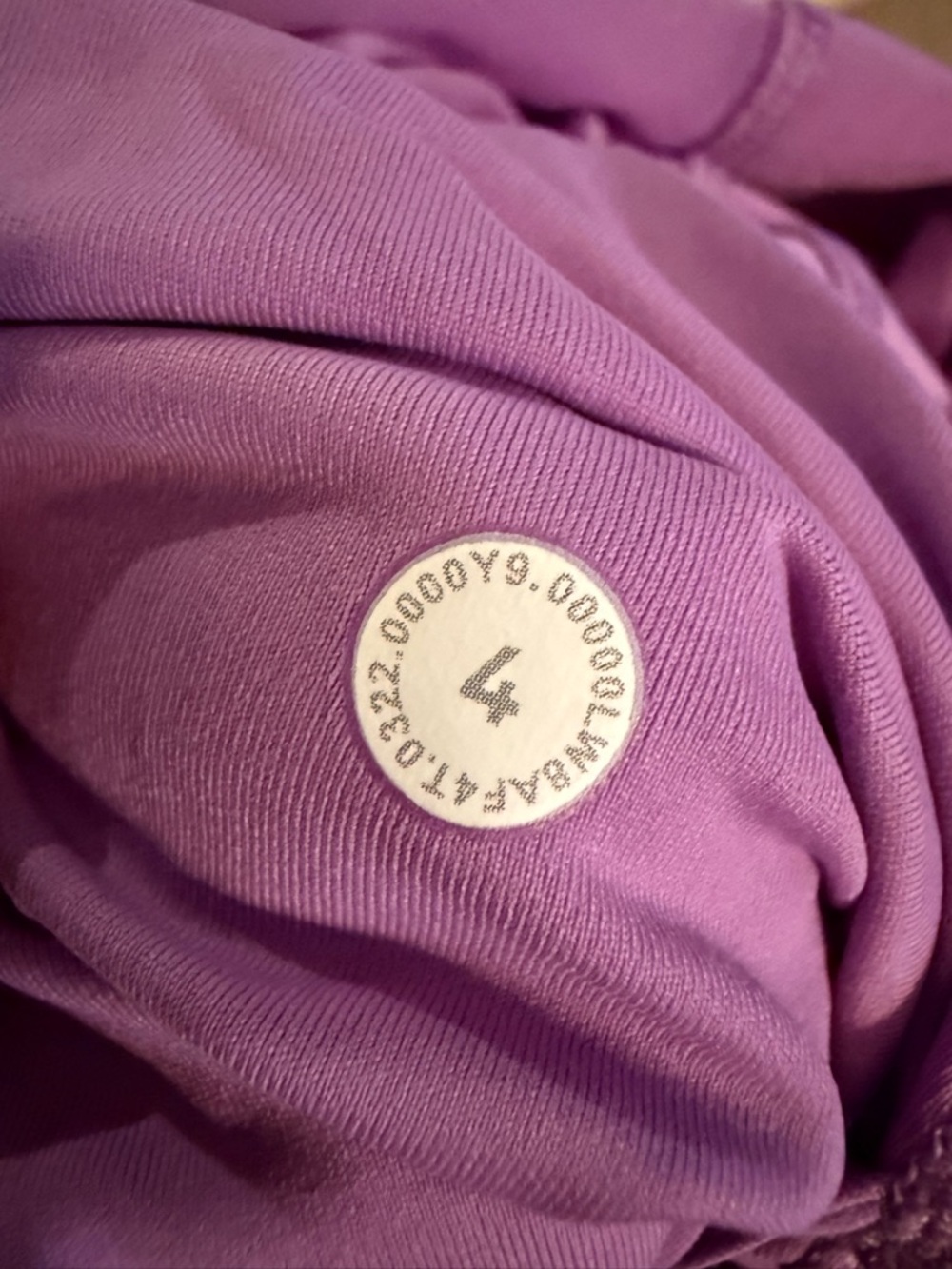 Lululemon Hotty Hot HR Skirt Tennis Golf Long Purple Blossom Light Size 4 NWT - Picture 11 of 11
